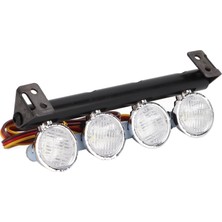 Evrensel Rc Araba LED Tavan Lambası 1/10 1/8 Uzaktan Kumandalı Model Araba Serisi Dört Işık (Yurt Dışından)