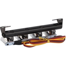 Evrensel Rc Araba LED Tavan Lambası 1/10 1/8 Uzaktan Kumandalı Model Araba Serisi Dört Işık (Yurt Dışından)
