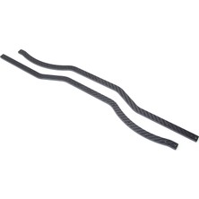 Evrensel Karbon Fiber Şasi Çerçeve Rayları Axial SCX10 Rc Paletli Araba Modeli Aksesuarlarına Uygun (Yurt Dışından)