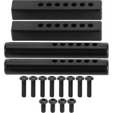 Traxxas/hsp/redcat/tamiya Için 4 Adet 1/10 Rc Kare ve Yuvarlak Metal Tampon Montaj Direği (Yurt Dışından)