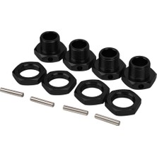 4 Adet Rc Tekerlek Hex Sürücü 17MM Alüminyum Alaşım Jant Hex Çoğaltıcı Kiti Için Hsp 1/8 Rc Carblack (Yurt Dışından)