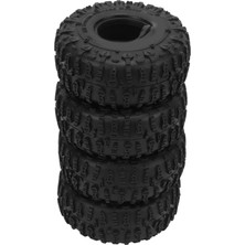 4 Adet Rc Lastik Lastikler 1.9 Inç Büyük Kavrama Evrensel Rc Araba Tekerlekleri Eksenel SCX10 D90 Paletli (Yurt Dışından)