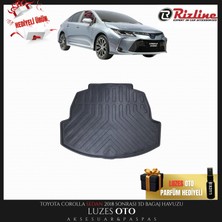 Rizline Toyota Corolla Sedan 3D Bagaj Havuzu 2023 Model Uyumlu