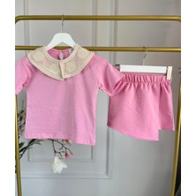 Monsterçocuk Kız Çocuk 2 Li Tshirt Takım