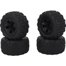 4 Adet Rc Jant Lastik Üstün Kullanım Gelişmiş Kontrol Aşınmaya Dalı Lastik Lastik Wltoys 144010 (Yurt Dışından)