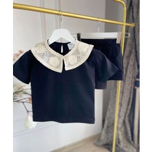 Monsterçocuk Kız Çocuk 2 Li Tshirt Takım