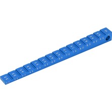 Şasi Sürüş Yüksekliği Göstergesi Alüminyum Alaşım 3-10MM Rc Araba Düşüş Göstergesi Aksesuarları Için 1/10 Rc Drift Araba Mavi (Yurt Dışından)