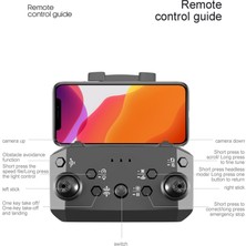 Uzaktan Kumandalı Drone Kamera ile 4K Çift Kamera 3 Taraflıden Kaçınma Optik Akış Hover Uzaktan Kumandalı Quadcopter Çocuklar Yetişkinler Için (Yurt Dışından)