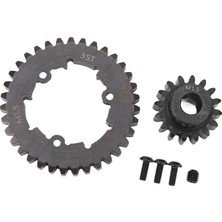 35T Düz Motor Dişli Seti Çelik Rc Düz Dişli Pinyon Traxxas x Maxx 6s 8s 1/5 Rc Araba 17T (Yurt Dışından)