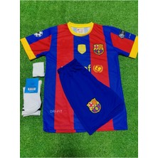 Lionel Messi Barcelona.1 Çocukalt-Üst Takım T-Shrt +Şort+Çorap+Bileklik