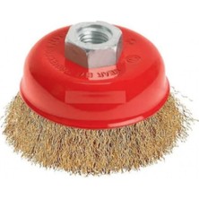 Saçaklı Çanak Tel Fırça 65MM