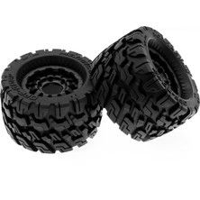 Uzaktan Kumanda Paletli Lastik Araba Siyah Lastikler 120*72 * 69MM 4 Adet Yedek Kyosho Hpı Trax4 Canavar Mk2 Tamiya Eksenel 1/10 Uzaktan Kumanda Araba Tekerlekleri (Yurt Dışından)