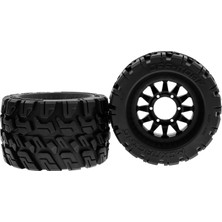 Uzaktan Kumanda Paletli Lastik Araba Siyah Lastikler 120*72 * 69MM 4 Adet Yedek Kyosho Hpı Trax4 Canavar Mk2 Tamiya Eksenel 1/10 Uzaktan Kumanda Araba Tekerlekleri (Yurt Dışından)