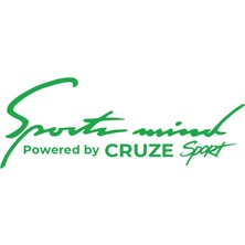 Sports Mind Chevrolet Cruze Sports Sticker 17X17 cm Yeşil