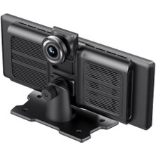 CN-120CP 4K Uyumlu Çift Kameralı Video Kaydedici Dashcam Araç Içi Kamera Carplay Android