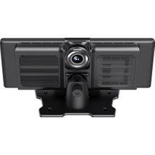 CN-120CP 4K Uyumlu Çift Kameralı Video Kaydedici Dashcam Araç Içi Kamera Carplay Android