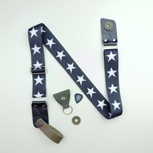 Gitar ve Ukulele Askısı, Guıtar Strap, Bağlantı Ipi ve Pena Hediyeli - Sırıus