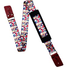 Elektrogitar Askısı Strap Lock Askı Kiliti Ahşap Pena ve Pena Kılıfı Hediyeli - Dıstınct Sr