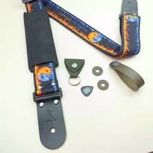 Elektro Gitar Askısı, Strap Lock, Pena Kılıfı, Kafa Bağlantı Aparatı - Yıngyang Fıre Sr