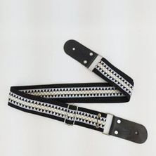 Deri Uçlu Gitar Askısı (Tüm Gitarlarla Uyumludur) Gitar Kayışı Guıtar Strap - Marry