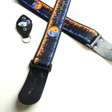 Gitar Askısı (Tüm Gitarlarla Uyumludur) Gitar Kayışı Guıtar Strap - Yıngyang Fıre