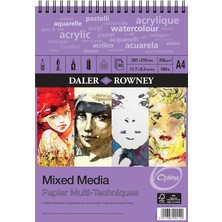 Rowney Mixed Media - A4 - 250GR - 30 Yp