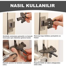 Gucso Taşınabilir Güvenlik Kilidi, Seyahat Güvenlik Kiliti, Kapı Durdurucu, Seyahat Güvenlik Ürünü, Kilit