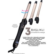 3 Başlıklı Klasik Tip Otomatik Maşa (19MM / 25MM / 32MM)