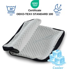 Rudu Cooler Soğuk Hissiyatlı Yastık Kılıfı Visco Visko 60X40X14CM