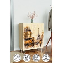 Autumn 4 Raflı Ayakkabılık Antre Hol Çok Amaçlı Ayakkabı Dolabı