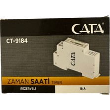 CT-9184 16 Amper Rezerveli Zaman Saati