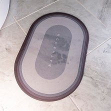 Kaymaz Taban Su Emici Kolay Silinebilir Banyo Paspası (38 x 59 Cm)