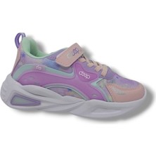 Deep Kids 555 Kız Çocuk Lila Spor Ayakkabı