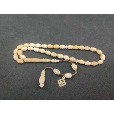 Başka Yerde Yok!iskeçeli Cemil Usta Eseri Kalemkar Işçilikli El Boy Zürafa Kemiği Sertifikalı 7950