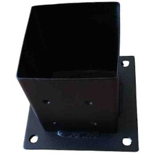 10X10CM Pergola Montaj Ayağı Ayak Aparatları Demir Bağlantı Elemanları Çardak Bahçe Evi Ev Teras Gölgelik Çadır Tente Branda Braket Kiti Metal  Kamelya