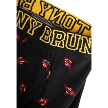 Tony Bruno 4'lü Erkek Preimum Desenli Boxer (Paket 3)