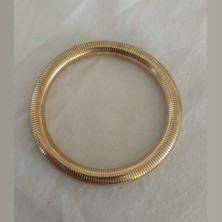 Milena Blake – Gold Tonlu Spiral Formlu Zarif Bilezik