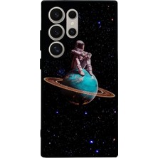 Samsung Galaxy S24 Ultra Uyumlu Mat Siyah Kılıf – Yumuşak Silikon, Koruyucu, Şok Emici Kapak
