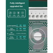 Avigo Taşınabilir Vantilatör Spreyli Vantilatör Buzlu Buharlı Mini Klima Fan Masaüstü Usb Fan Air Cooler