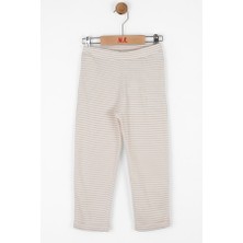 Unisex Çocuk Çizgili Pantolon