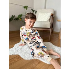 Paw Petrol Detaylı Erkek Çocuk Pijama Takımı