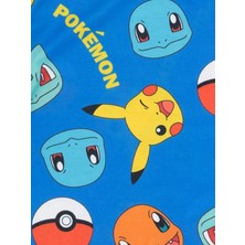 Pokemon Erkek Çocuk Alt Üst Şortlu Takım