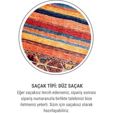 Kapadokya Dijital Baskı Şönil Halı | Kaymaz Tabanlı, Yıkanabilir, Toz Tutmaz, Modern Klasik Stil