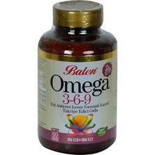Balen Omega 3-6-9 1585 mg x 60 Yumuşak Kapsül Epa-18 Dha-12