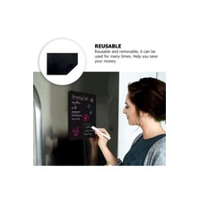 Buzdolabı Mıknatısı 1 Adet 25 x 30 Çocuk Kara Tahta Manyetik Yazı Tahtası Planlayıcısı Mesaj Panosu