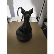 Dekoratif Tilki Heykeli 18CM - Dekoratif Hediyelik Eşya ve Obje