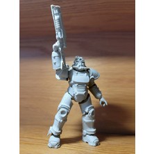 Radyasyon T-51 Güç Zırhı 15CM - Hareketli Aksiyon Figür Hediyelik Eşya