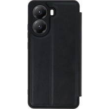 Newface Xiaomi Poco X7 Pro Kılıf Flip Cover - Siyah Ferrg