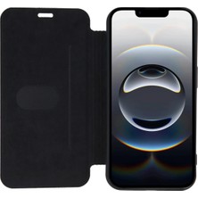 Newface Iphone 16E Kılıf Flip Cover - Koyu Yeşil Ferrg