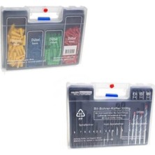 Matkap Ucu ve Dübel Seti 300 Parça